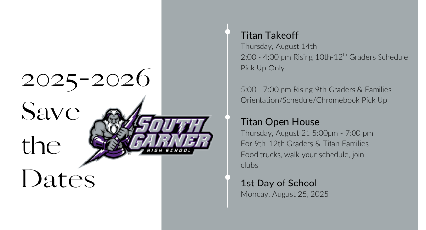  Save the Dates